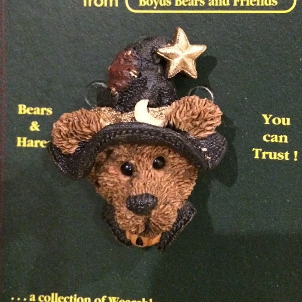 Emma The Witchy Bear Pin (Boyd's Bear Collection)